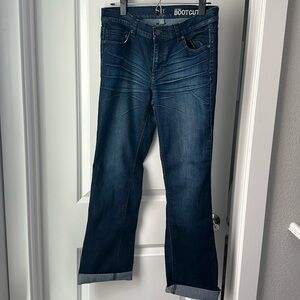 NY&C Low Rise Bootcut Denim Jeans Size 8